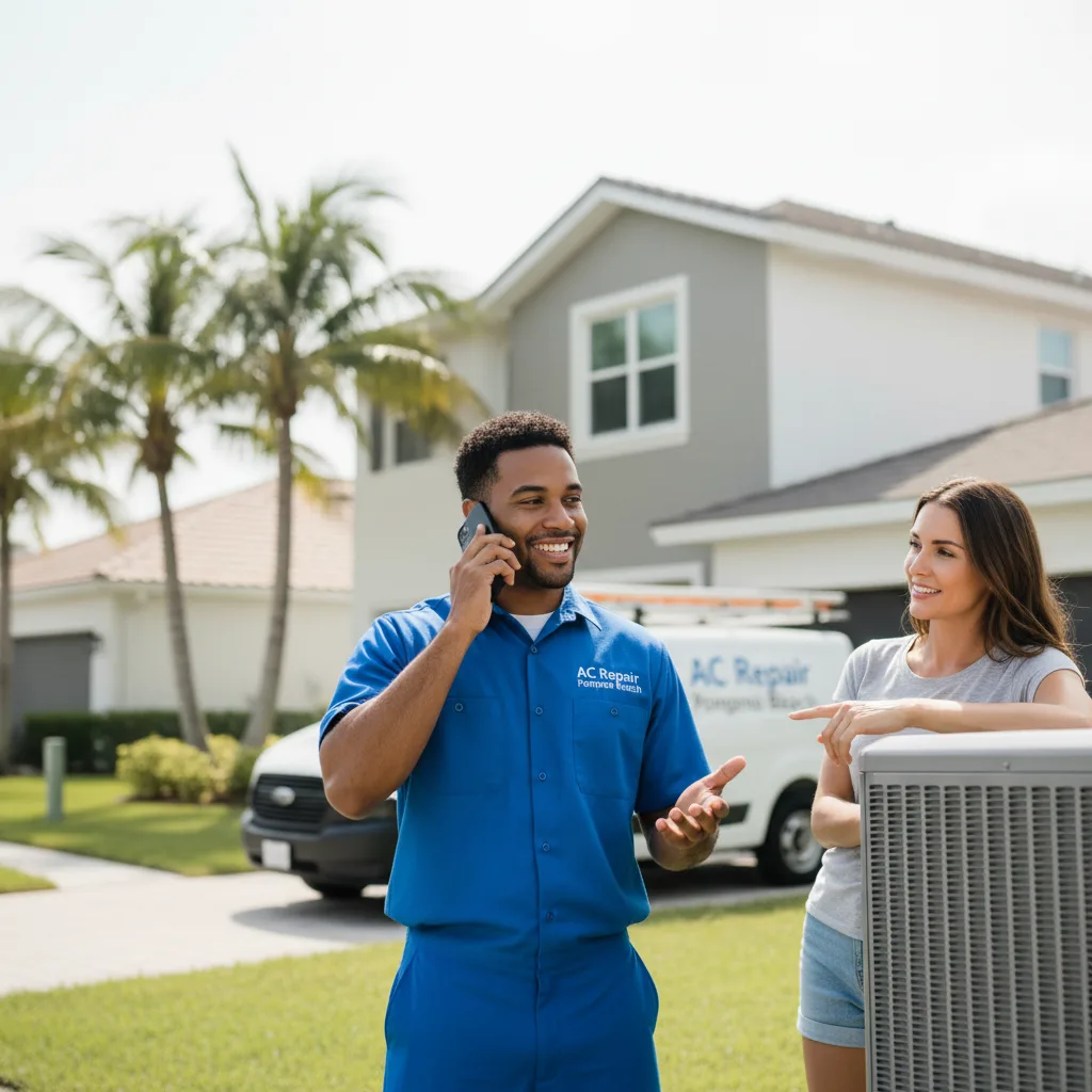 AC Repair Pompano Beach customer support in Posen